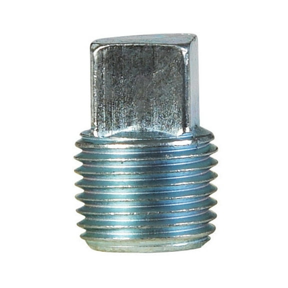 Billco Corporation 1/8 in. MPT Galvanized Square Head Plug