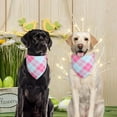 thumbnail image 3 of Dog Bandana Girl Summer Spring  Scarf, Durable Triangle Reversible Bibs Handkerchief for Puppy Pet, 3 of 4