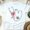White, variant on XOXO Nurse Graphic Tee with Medical Heart Design, White, Size S
