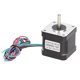 thumbnail image 2 of Motor paso a paso Rotor de motor de acero de silicio ajustable con controlador para máquina de grabado de impresora bifásica, 2 of 8