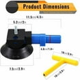 thumbnail image 2 of Paintless Dent Repair Tool, Hand Pump Suction Cup Mount, 3 Inch Heavy Duty Dent Puller Tool for Bodywork Damage, 2 of 4