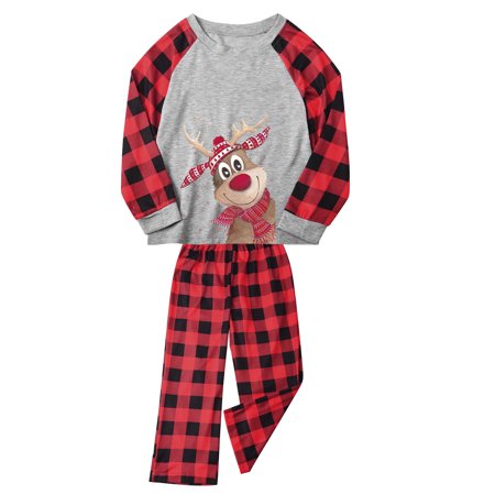 

Herrnalise Christmas Baby Kids Child Printed Top+Pants Family Matching Pajamas Set Family Christmas Pajamas on Sale