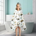 thumbnail image 6 of Cartoon Construction Vehicles Geometric Shapes Hooded Bath Towel，50"x30" for Ages 3 To 12 Kids, Quick Dry Lightweight Soft Microfiber Hood Beach Towel Cover Up for Kids, 6 of 7