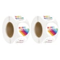 thumbnail image 1 of 2 Rolls Happy Birthday Sealing Stickers Self-adhesive Gift Wrapping Stickers, 1 of 8
