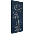 thumbnail image 2 of Trademark Fine Art "Indigo Floral II" Canvas Art by Silvia Vassileva, 2 of 3