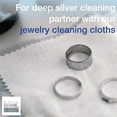 Simple Shine Silver Jewelry Cleaner Solution Cleaning for Sterling Jewelry, Coins, Silverware