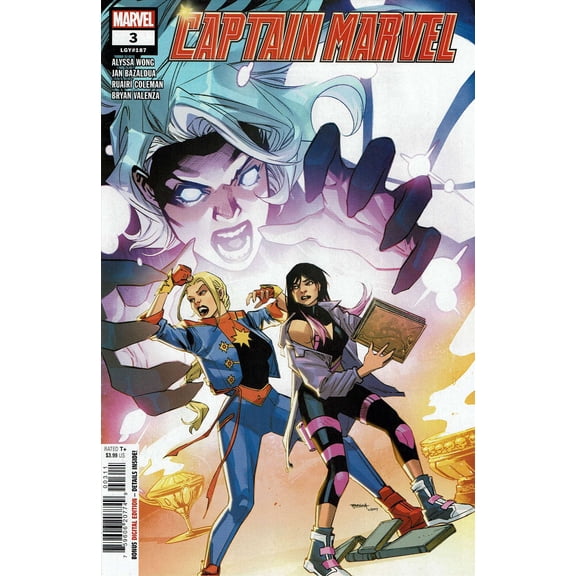 Captain Marvel (12th Series) #3 VF ; Marvel Comic Book