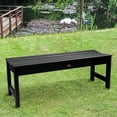 thumbnail image 6 of highwoodÂ® Eco-Friendly Recycled Plastic Lehigh Picnic Bench, 4', 6 of 6