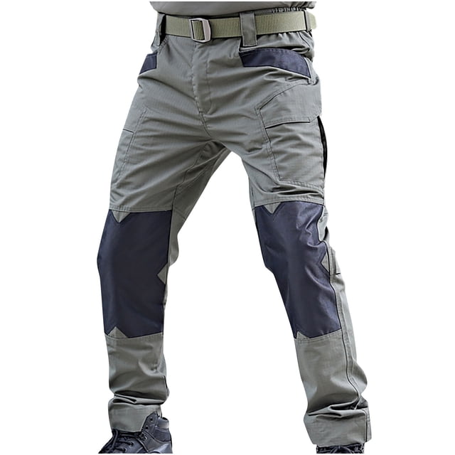 Pantalons de Randonnée pour Hommes, Pantalons Cargo pour Hommes avec Poches, Pantalons Légers de Pêche Militaire, Pantalons Légers pour Hommes, Pantalons 3/4 pour Hommes