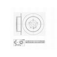 thumbnail image 4 of Winstop Brake Rotor, Rear WS238850, Lexus RX330 2006-2004, 4 of 4