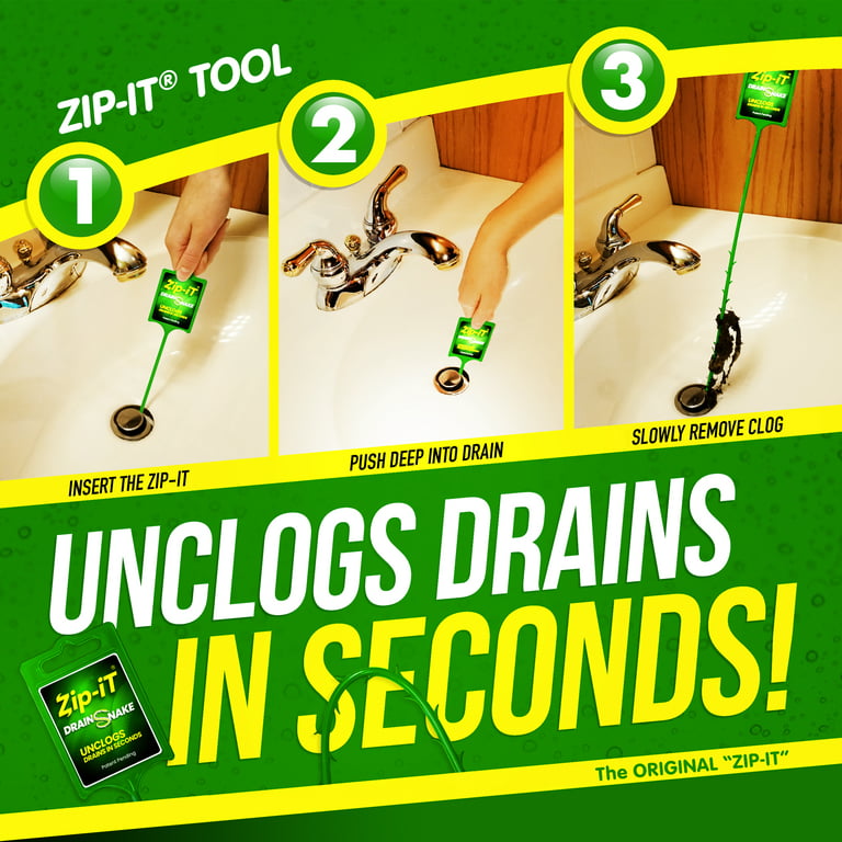 Zip It - Drain Cleaning Tool