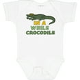 thumbnail image 3 of Inktastic In a While Crocodile with Cool Green Crock in Sunglasses Boys or Girls Baby Bodysuit, 3 of 5