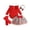 AB64 Red, variant on Tisuna Girls Fall Outfit Set Kids Comfortable Long Sleeve Crew Neck Plaid Print Romper And Skirt Headband Socks Outfits Children'S 4 Pieces Casual Wear Clothes Set Size 9-12 Months