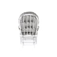 thumbnail image 6 of Suite Bebe Monti Glider and Ottoman in White Finish with Gray Cushion, 6 of 6