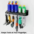 thumbnail image 1 of 1PCS Pneumatic Tool Holder/Aerosol Rack Combo, Wall Mounted Spray Can Bottle Holder, Air Tool Organizer, 1 of 8