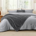 thumbnail image 2 of Juego de edredón Bedsure California King con manta, 5 piezas, 2 of 9