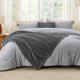 thumbnail image 2 of Juego de edredón Bedsure California King con manta, 5 piezas, 2 of 9