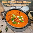 thumbnail image 4 of AMERTEER 2PCS Silicone Slow Cooker Liners Fit 6-7 Quarts Oval Pot Reusable Leakproof Slow Cooker Divider Liner Heat Resistant Slo, 4 of 9