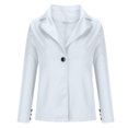 thumbnail image 6 of Fesfesfes Coat for Womens Coat Jacket Solid Long Sleeve Outerwear Tops Sale Clearance, 6 of 9