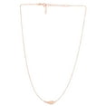 thumbnail image 2 of 14K Pink Gold 18in Angel Wing Necklace with Spring Ring Clasp, 2 of 4
