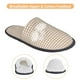 thumbnail image 3 of Fotbe Brown Gingham Pantuflas Peludas para Mujer con Estampado, Zapatillas de Peluche, Zapatos de Invierno para Casa, Uso Interior y Exterior-Medium, 3 of 8