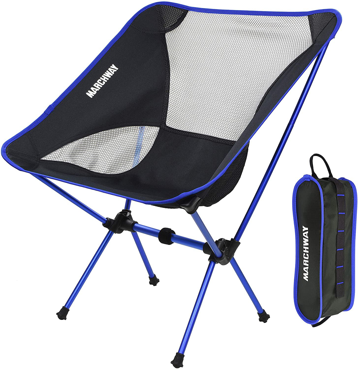 DecorX Ultralight Folding Camping Chair, Portable Compact for Outdoor Camp, Travel, Beach