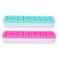 thumbnail image 2 of Soporte de escritorio para brochas de maquillaje, 2 piezas, soporte para brochas de maquillaje, soporte para bolígrafos de pintura, soporte multiusos para brochas de maquillaje, multifuncional, 2 of 14