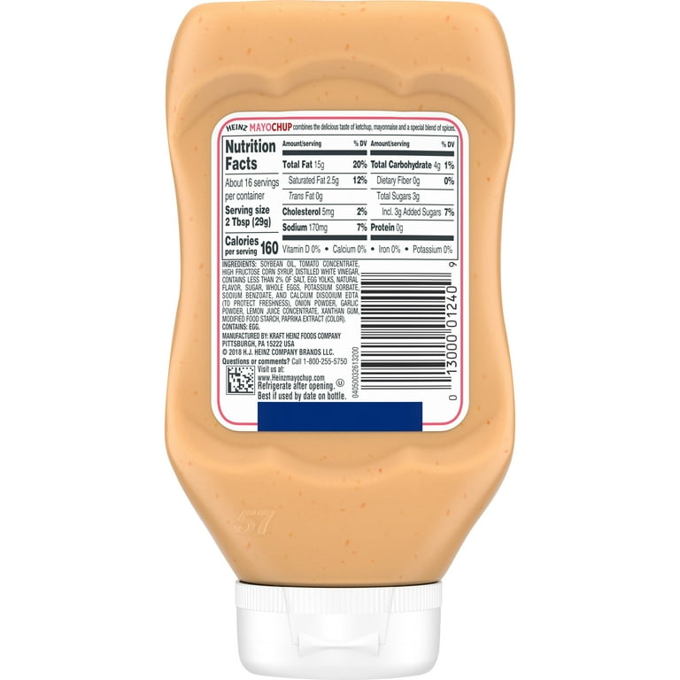 MAYP-UP メイプアップ MAYPUP MAYP UP Heinz Mayochup Mayonnaise & Ketchup Sauce, 19.25 oz Bottle