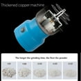 thumbnail image 3 of Multifunction Smash Pulverizer Grinding Machine Household Electric Grain Grinder Mill Spice Herbs Stainless Steel Blade Coffee Bean Spice, Nut, Seeds, Grains Blue, 3 of 7