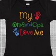 thumbnail image 4 of Inktastic Oma and Opa Love Me Grandchild Boys or Girls Baby Bodysuit, 4 of 5