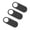 Black, variant on 3Pcs Ultra Thin Webcam Cover Camera Slider Privacy Protect Shield for Phone PC,White