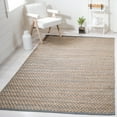 thumbnail image 2 of SAFAVIEH Natural Fiber Kalisha Geometric Area Rug, Natural/Grey, 5' x 8', 2 of 8