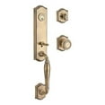 thumbnail image 6 of Baldwin Reserve Scnewxtratar152 Single Cylinder New Hampshire Handleset Traditional Knob And Traditional Arch Rose With 6Al Latch And Dual Strike Matte Antique Nickel Finish, 6 of 7