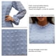 thumbnail image 4 of Vestido de manga larga para mujer vestido de manga larga con cuello redondo de gasa para dama para citas de vacaciones ANGGREK Otros, 4 of 6
