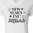 thumbnail image 4 of Inktastic New Year's Eve Squad with Stars in Black Women's T-Shirt, 4 of 5