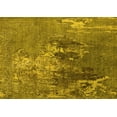thumbnail image 1 of Ahgly Company Machine Washable Indoor Rectangle Oriental Yellow Industrial Area Rugs, 7' x 9', 1 of 4