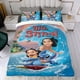 thumbnail image 4 of Lilo y Stitch Conjunto de sábanas temático, trío de piezas, cómodo y amigable con la piel, diseño único, regalo de decoración para el hogar para familiares, amigos y fans,140cm *210cm, 4 of 6