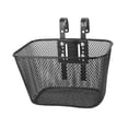 thumbnail image 4 of Colaxi Panier de Vélo pour Enfants Panier de Cyclisme Portable Multifonction Porte-Vélo Panier de Rangement Panier en Maille Métallique pour Rouler Enfants Garçons Noir, 4 of 8