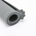 thumbnail image 2 of Silicone Waterproof Dog Cat Pet Feeding Mats, Non Slip, Easy Clean Pet Dog Cat Bowl Mats Placemat 18.5" x 11.5"Gray, 2 of 7