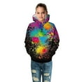 thumbnail image 5 of Coerni Toddler Kids 3D Print Cartoon Pullover Hoodies Warm Thick Hooded Sweatshirt with Packet for Boys Girls 2 To 12 Y, 5 of 6
