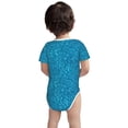 thumbnail image 6 of Rocae Blue Glitter for Baby Climbing Clothes Soft Baby Romper for Active Infants Comfortable and Breathable Crawling Jumpsuit Unisex Baby Outfit 6 Months, 6 of 8