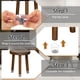 thumbnail image 5 of Uxcell 14Pcs Protectores Redondos para Patas de Silla, 1.5" & Fundas de Fieltro para Patas de Muebles, 5 of 7