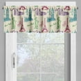 thumbnail image 4 of Ambesonne City Valance & Curtain, Colosseum Big Ben Tourist, 55"x36", Multicolor, 4 of 6