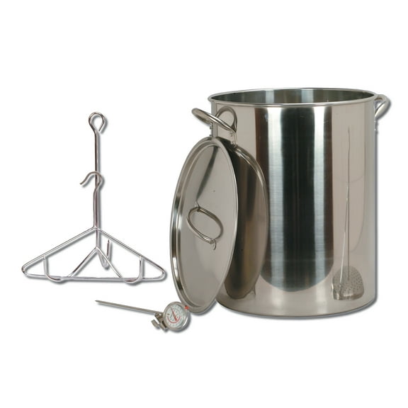 King Kooker Stainless Steel Turkey Fry Pot 30 Qt. Stainless Steel Turkey Pot