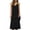 *Black, variant on VBVC Women's Adjustable Strap Floral Maxi Dress,Ladies V Neck Sleeveless Dress with Pockets,Flowy A-Line Boho Sundress For Women,Multicolor,S-5XL