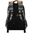 thumbnail image 3 of FORMRS Kids School Backpack Elementary Student Unisex Travel Bookbag with Reflective Stripes, Green Goldfish, 3 of 7