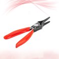 thumbnail image 1 of WASHWEPE Auto Car Tool 1Set Metal Hose Clamp Pliers Red for Hidden Area Work 20x2.5x3cm, 1 of 8