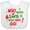 AA-White, variant on Inktastic Who Needs Santa when I Have Gigi Boys or Girls Baby Bib