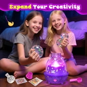 Craft Kit for Girls Age 6-8, Making Machine Craft Kit for Kids ,DIY Stress Relief Toy Gifts for 5 6 7 8 Year Old Boys Girls Gift 6-12