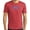 Red Frost, variant on Mens Rhinestone FORD OVAL Logo T-shirt, 3XL Red Frost